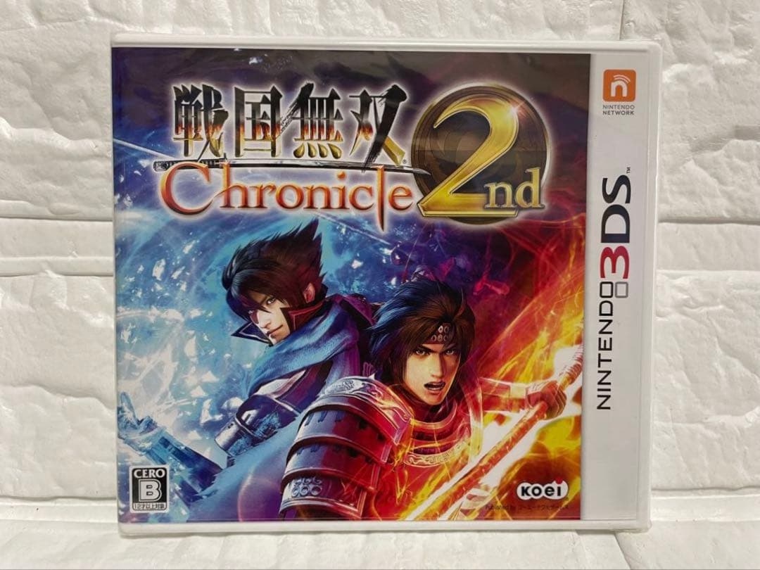 【極希少・未開封】3DS戦国無双クロニクル2nd & 真・三國無双VSセット
