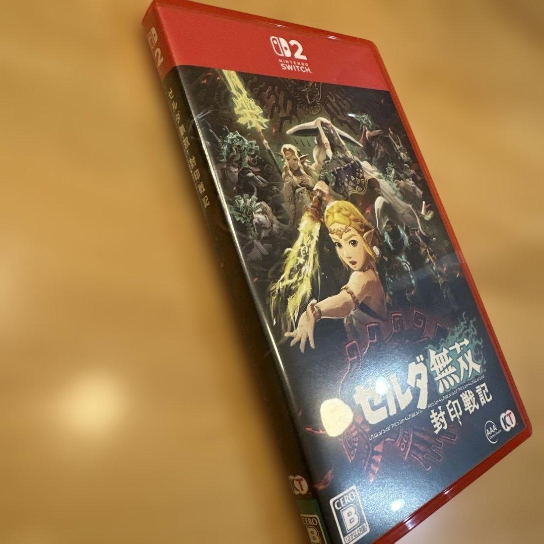 【美品】ゼルダ無双 封印戦記 Switch2「購入時、特典メモ帳付き」