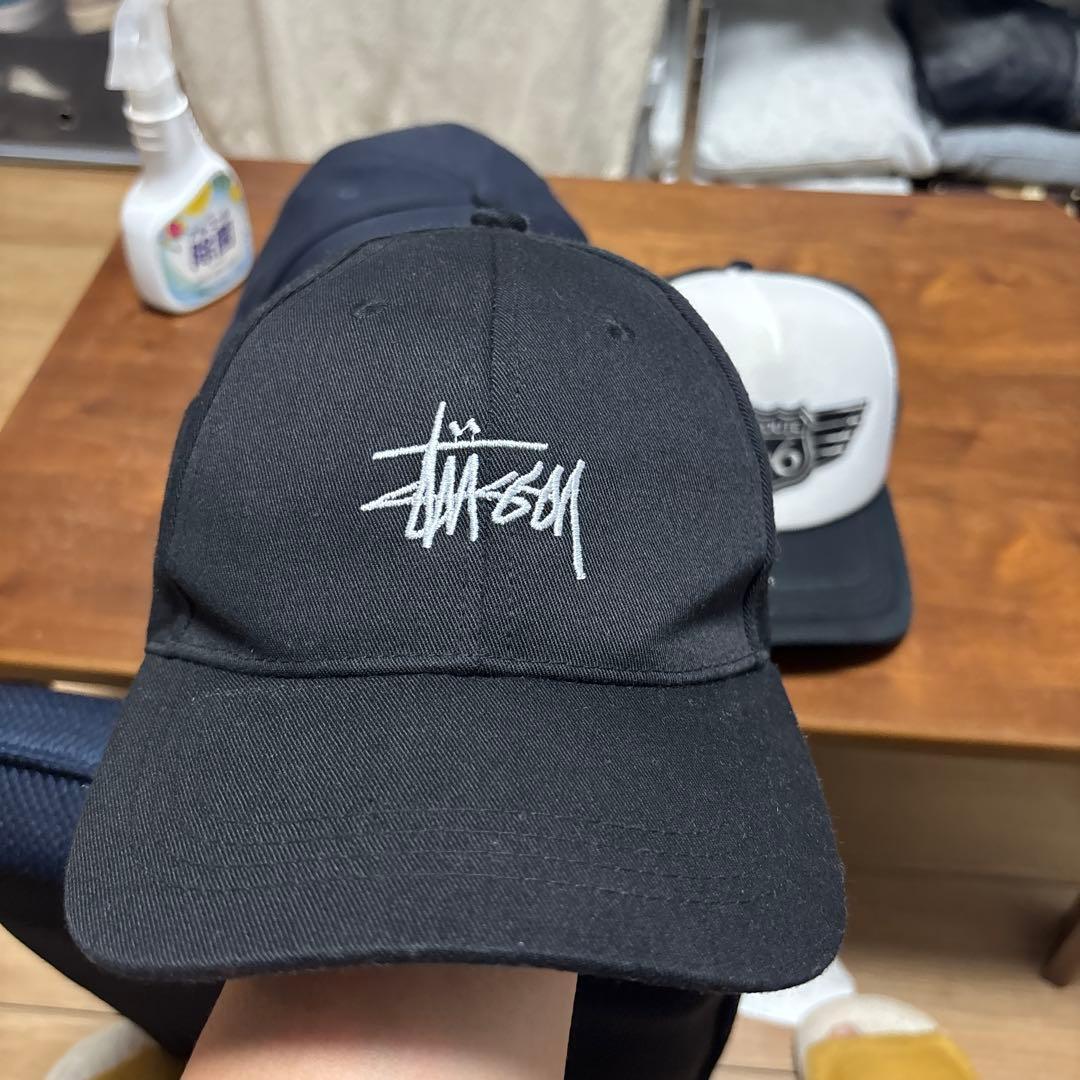 NEWERAキャップ2点 古着キャップ stussyキャップ 四点セット