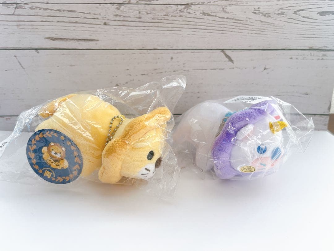 リベシティ学長ライオン（サイン入り）、学長ユニコーンのぬいぐるみ2個セット