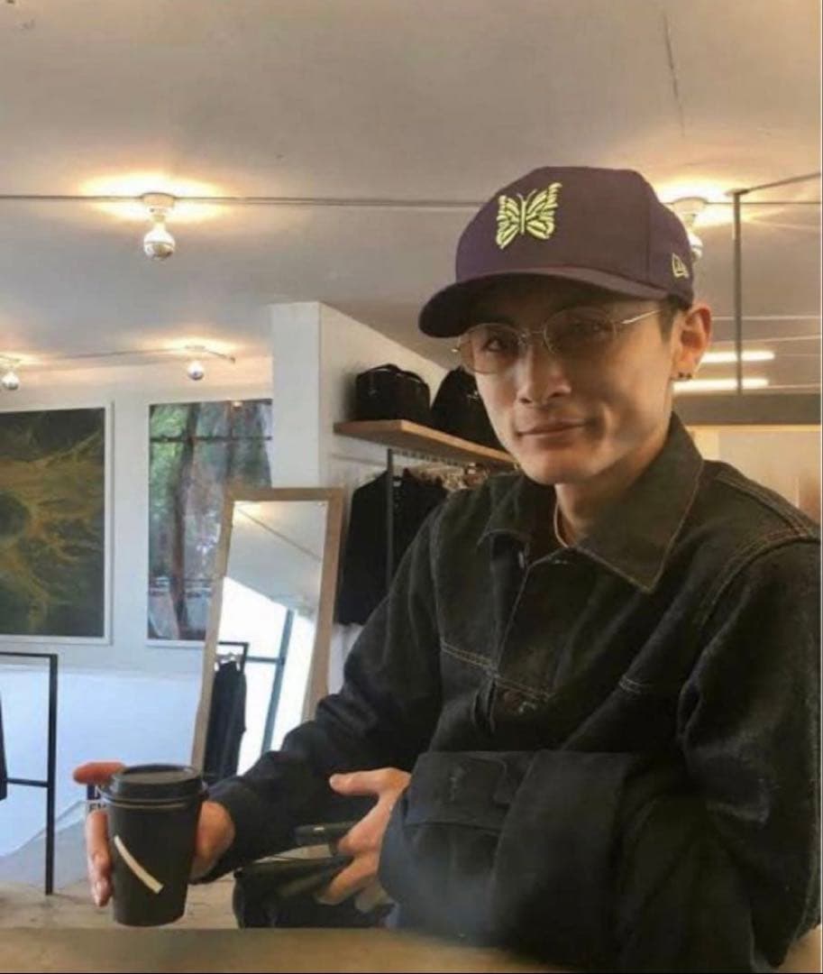 Needles NEW ERA キャップ　7,5/8