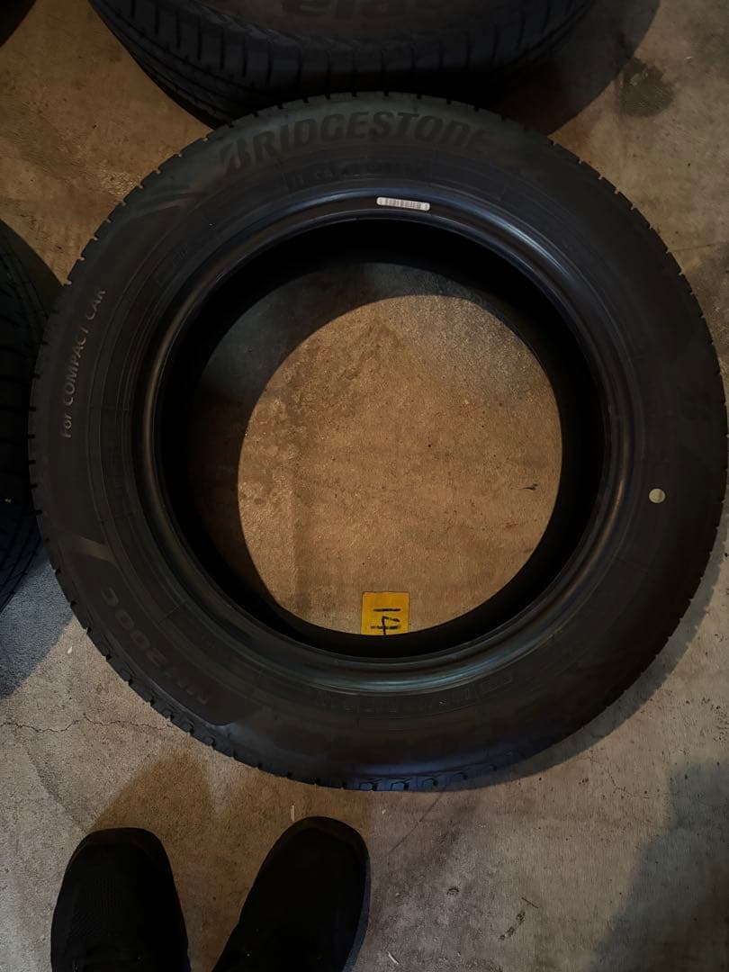 ブリヂストンサマータイヤECOPIANH200C 185/60R15 4本セット