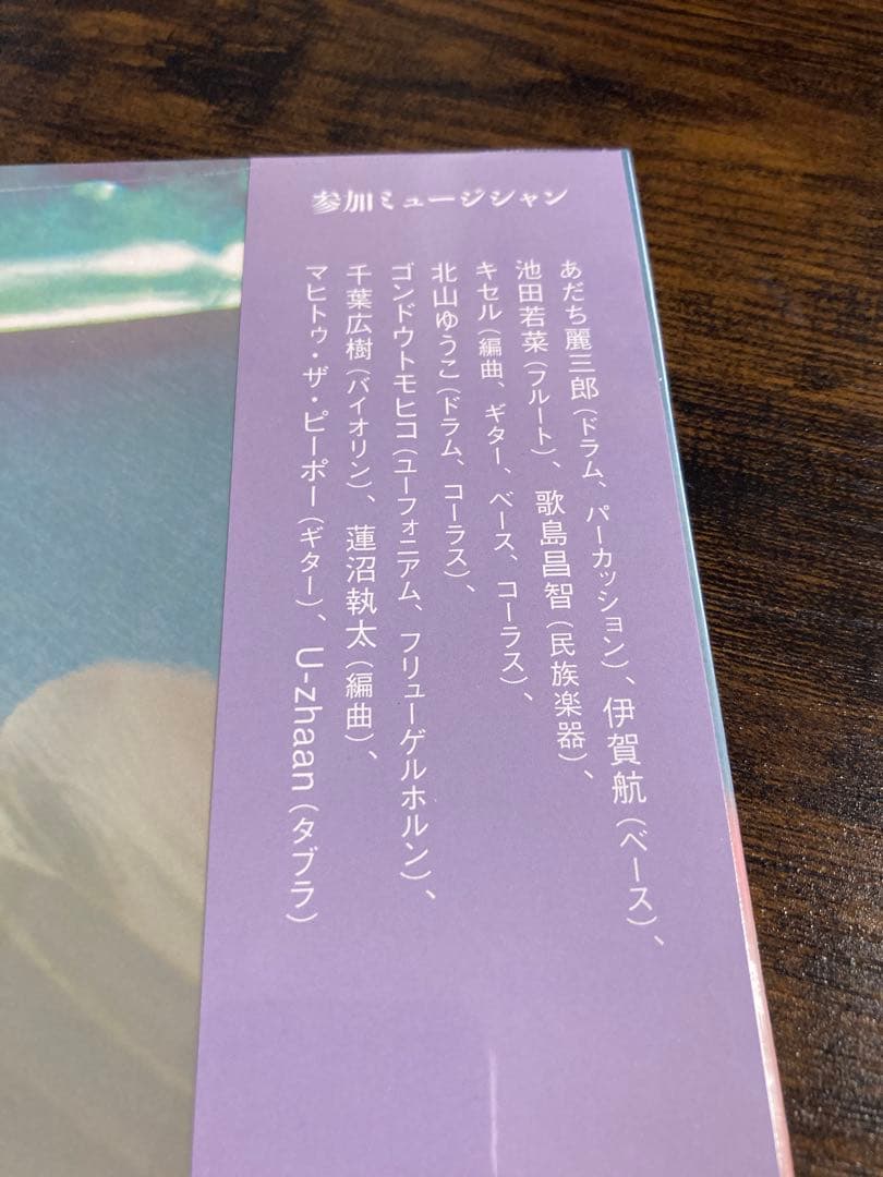 新品未開封 LP 帯【北へ向かう】寺尾紗穂 初回生産限定盤