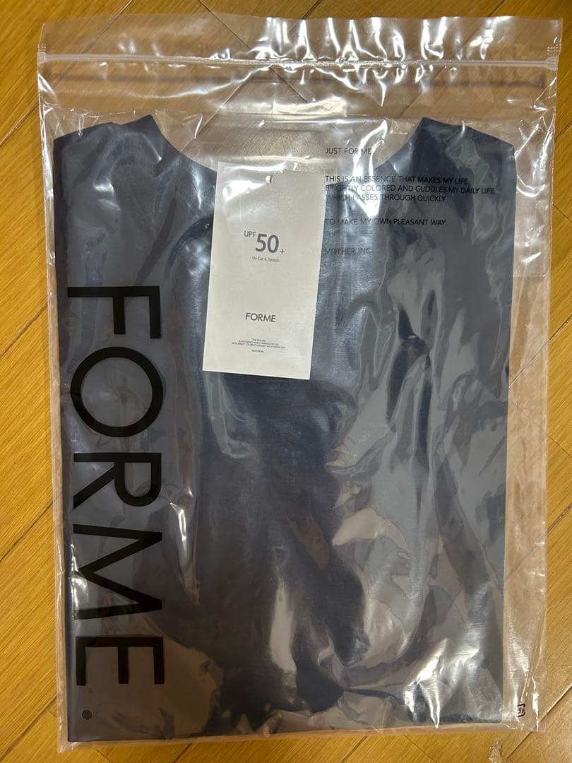 新品【FORME フォルム】UV CUT TEE ネイビー 東原亜希 Tシャツ