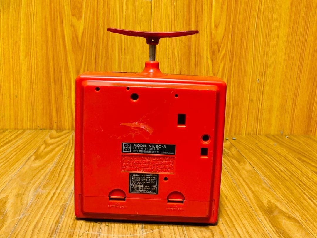 National RQ-8 トラックプレーヤー カラオケ用 松下電器 昭和レトロ