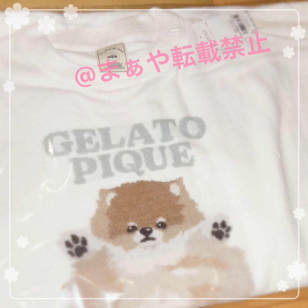 GELATO PIQUE ジェラピケ ドッグジャガードワンピース ポメラニアン