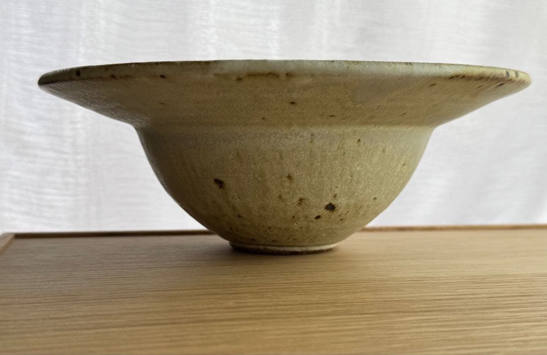 小野陽介Yosuke Ono ② yousukeonopottery 白釉リム鉢