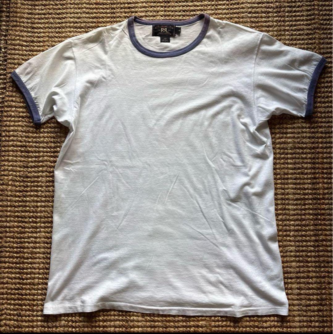 Double RL 6星初期モデル リンガーTシャツ Lサイズ