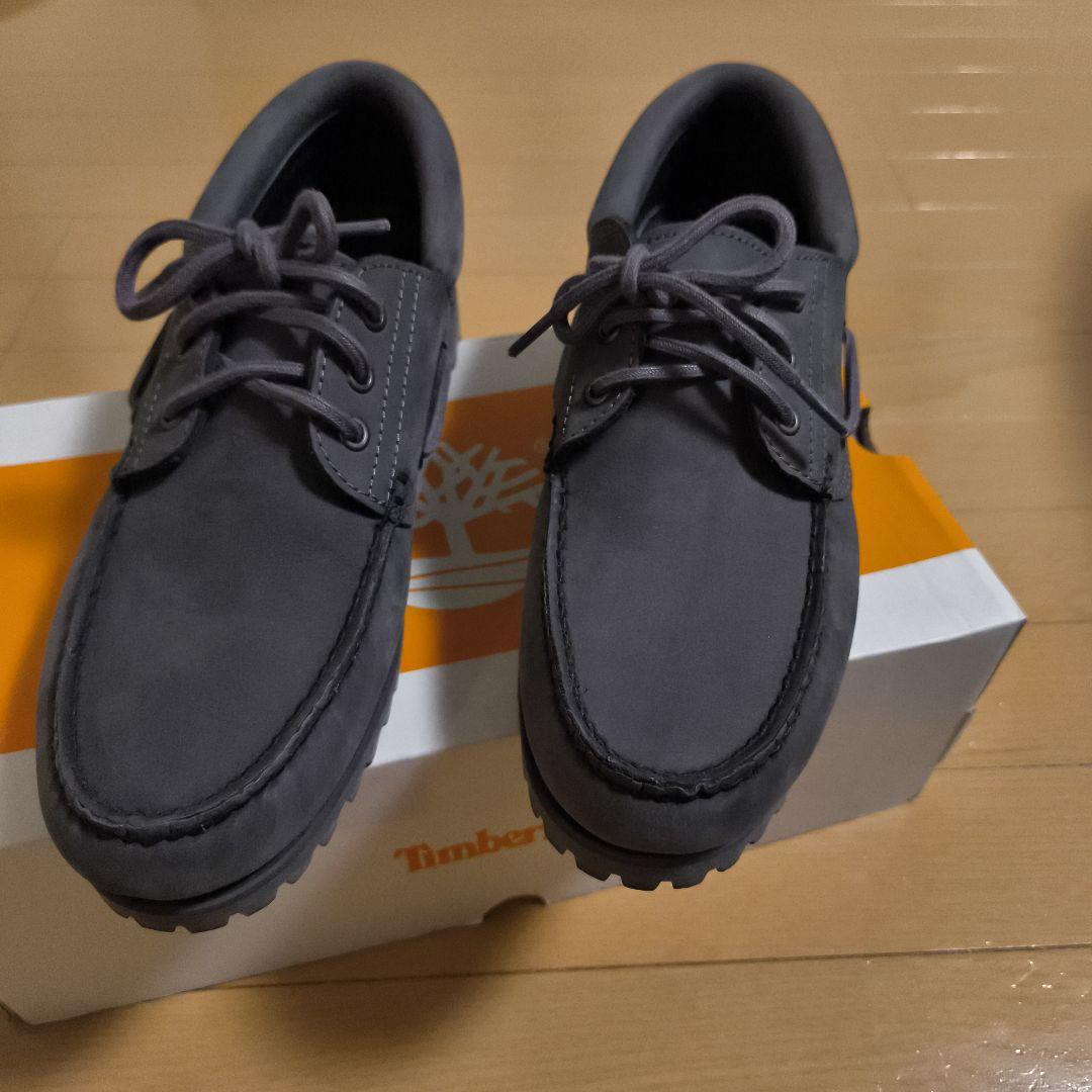 Timberland グレー デッキシューズ