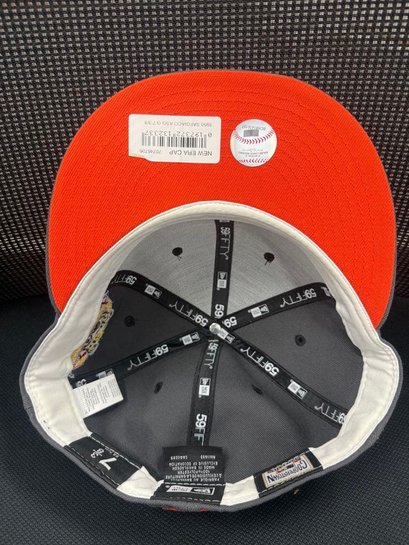 新品★ニューエラ★カスタムキャップ★サンフランシスコジャイアンツ★MLB★別注