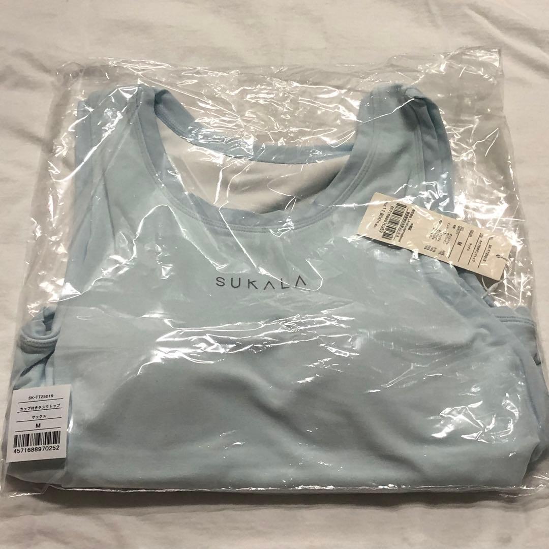 SUKALA　カップ付きタンクトップ/M　新品未開封