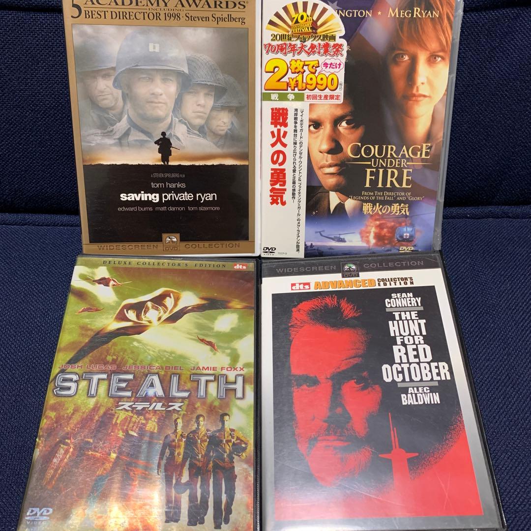 名作戦争映画30点　ハートロッカー、若き勇者たち、プラトーン、ハンバーガーヒル他