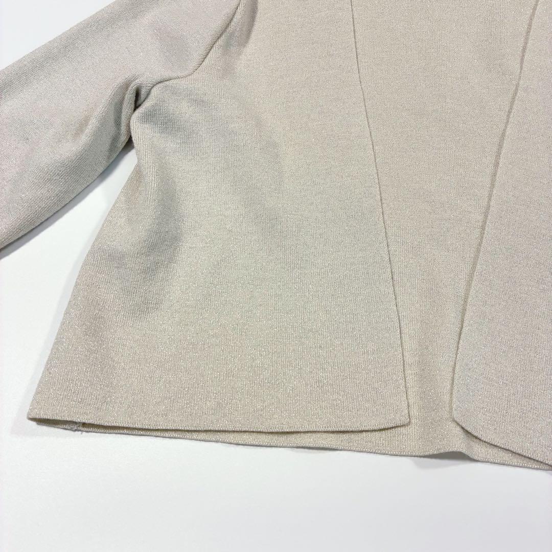 【極美品】ANAYI カーディガン ショート ボレロ ラメ 日本製 38