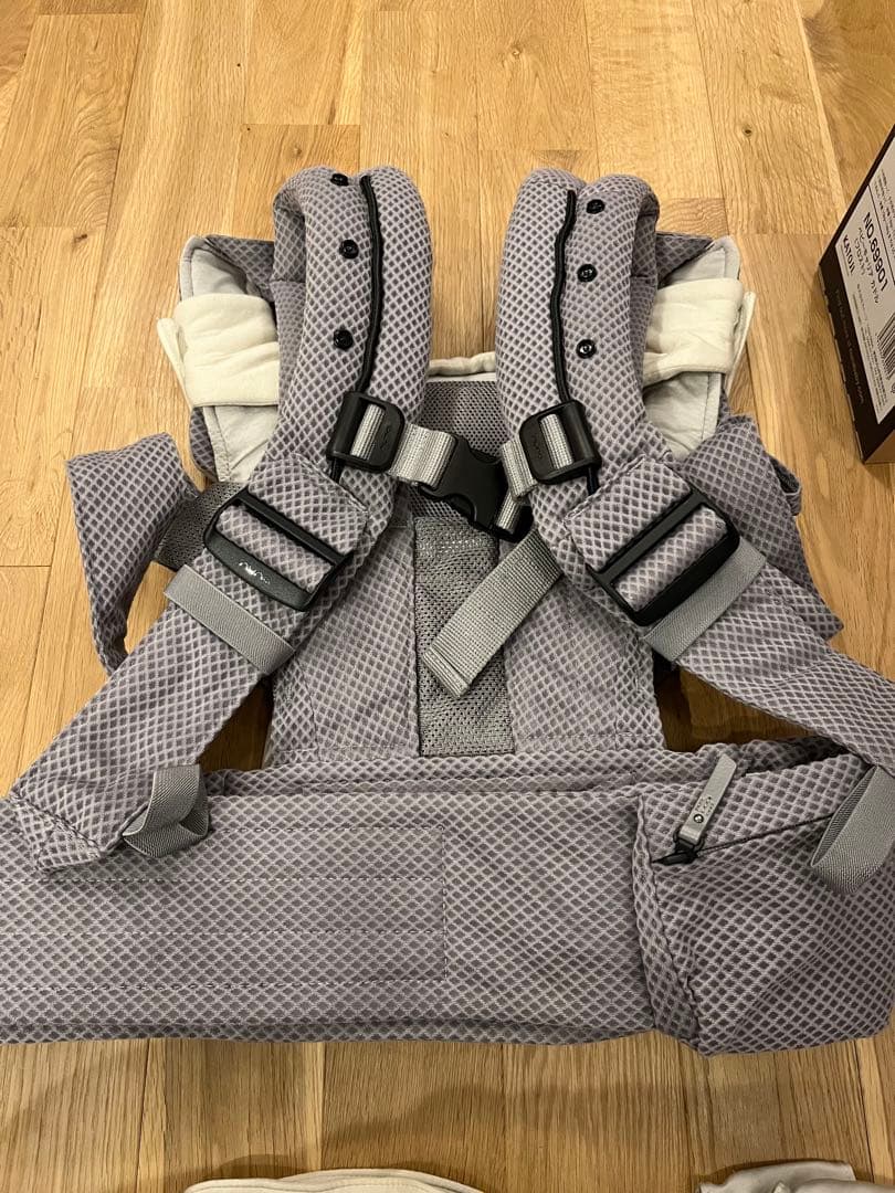 【美品】NUNA cudl カドル frost（グレー）　抱っこ紐