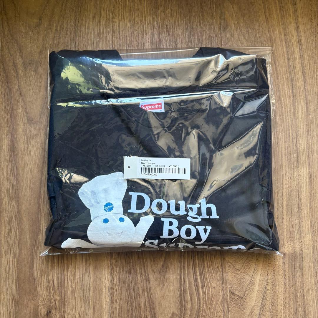トップス Supreme Dough Boy tee L navy