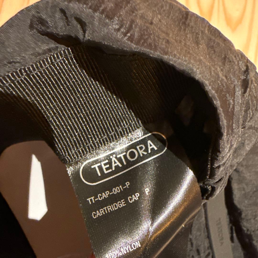 TEATORA KIJIMATAKAYUKI CAP black 新品