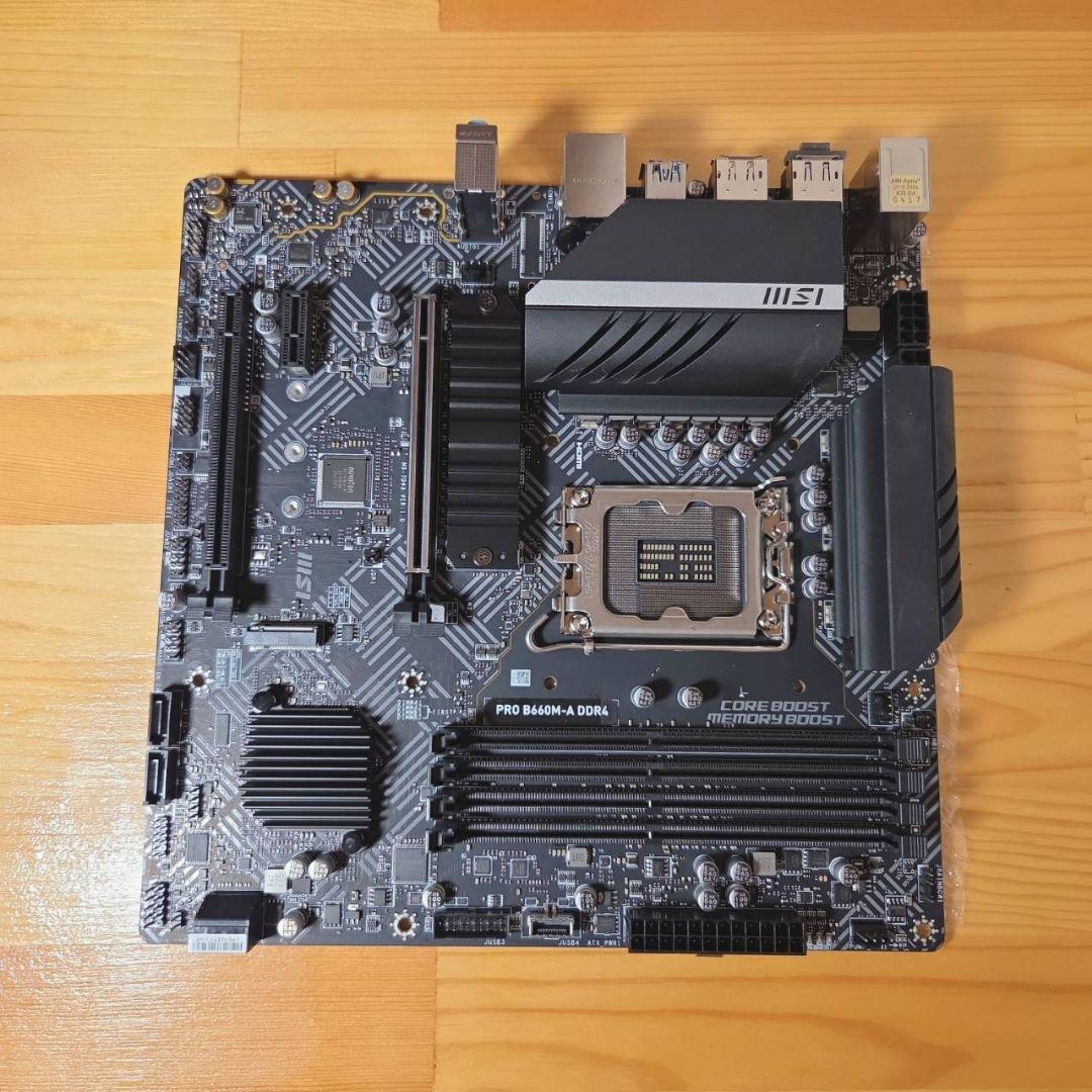 MSI PRO B660M-A DDR4 マザーボード