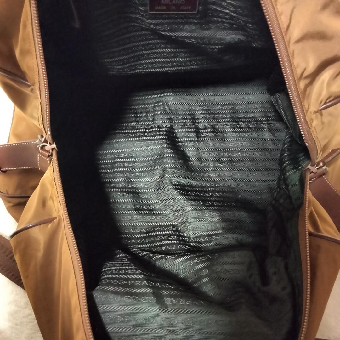 PRADA プラダ ボストンバッグ 2way ショルダー レザー ナイロン