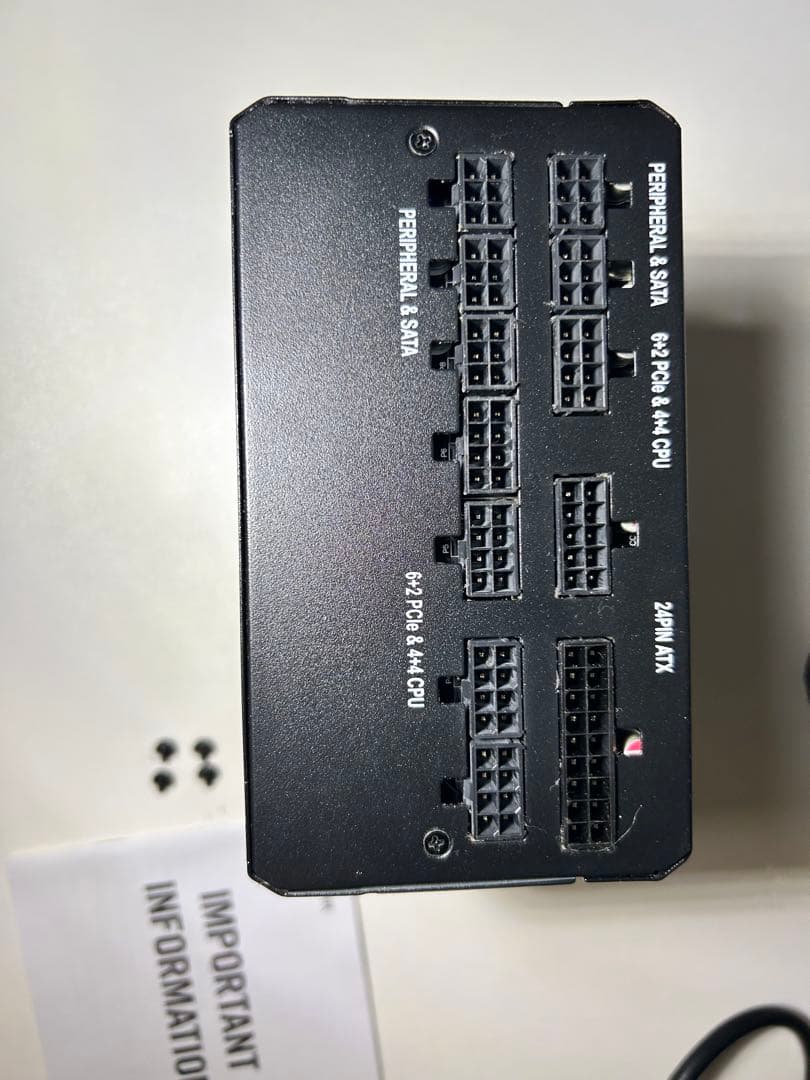Corsair RM850x 850W PC電源ユニット動作確認済み付属品あり