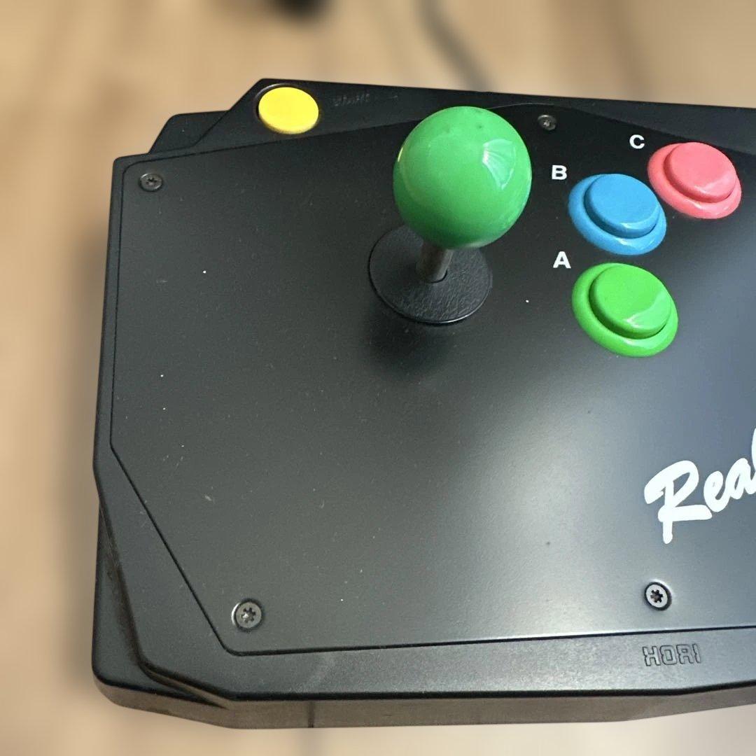 【箱付き】セガサターン専用 リアルアーケードVF HSS-09 HORI