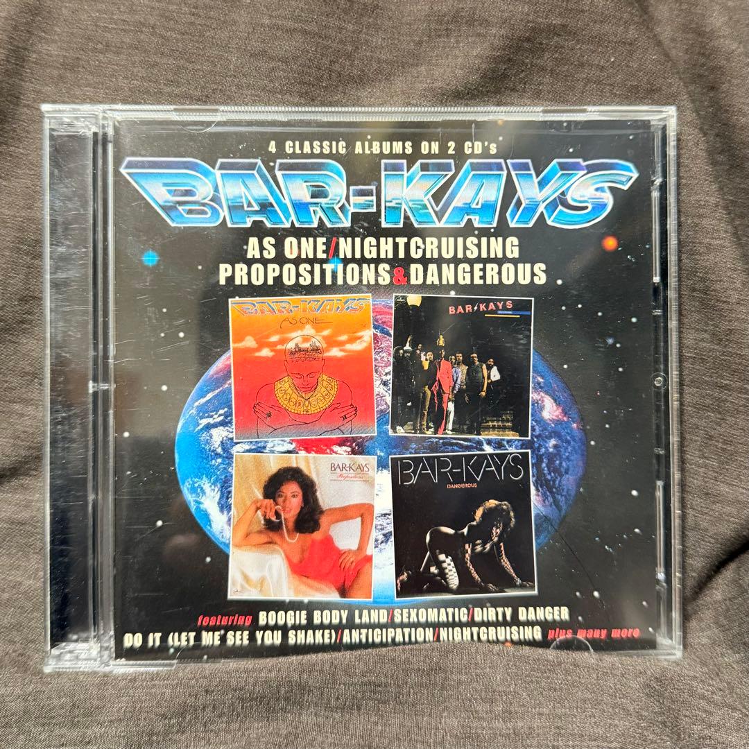 バーケイズ Bar-Kays CD 3枚セット（計8アルバム収録）