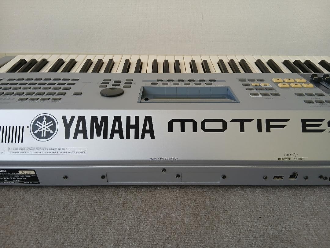 名器　◆　YAMAHA 　◆　シンセサイザー　MOTIF ES6 　動作確認済