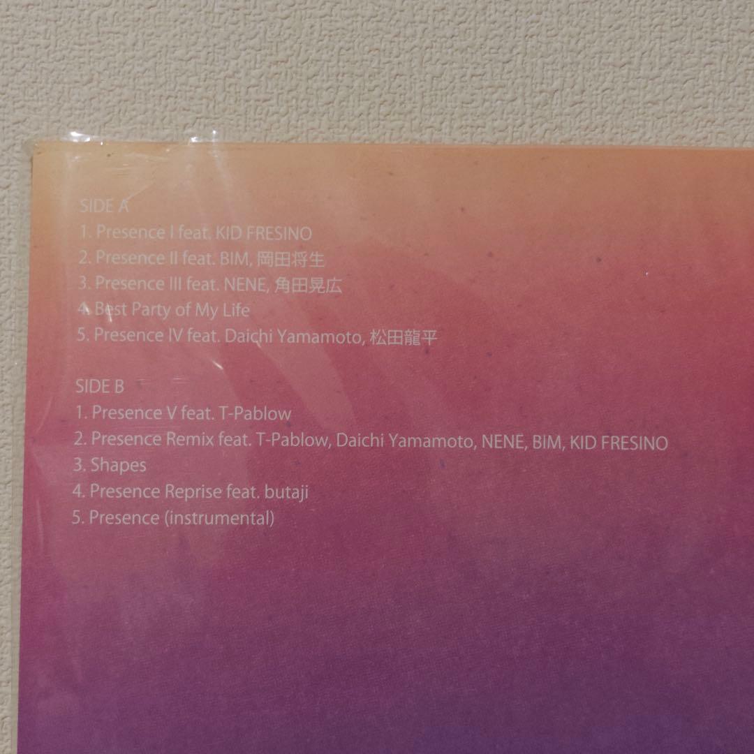 Presence レコード盤 STUTS & 松たか子 with 3exes