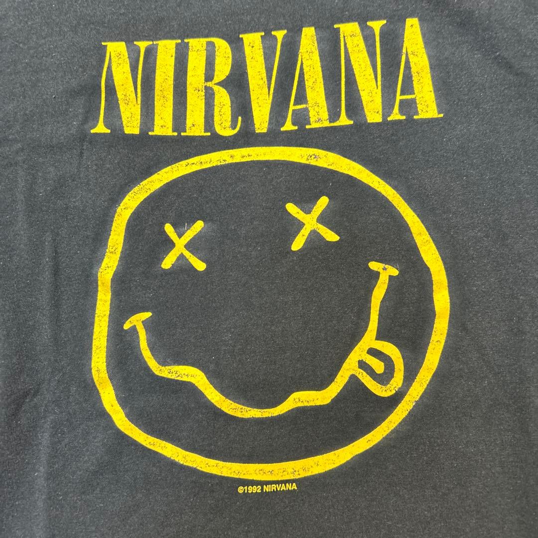 NIRVANA スミリー顔 Tシャツ 1992年