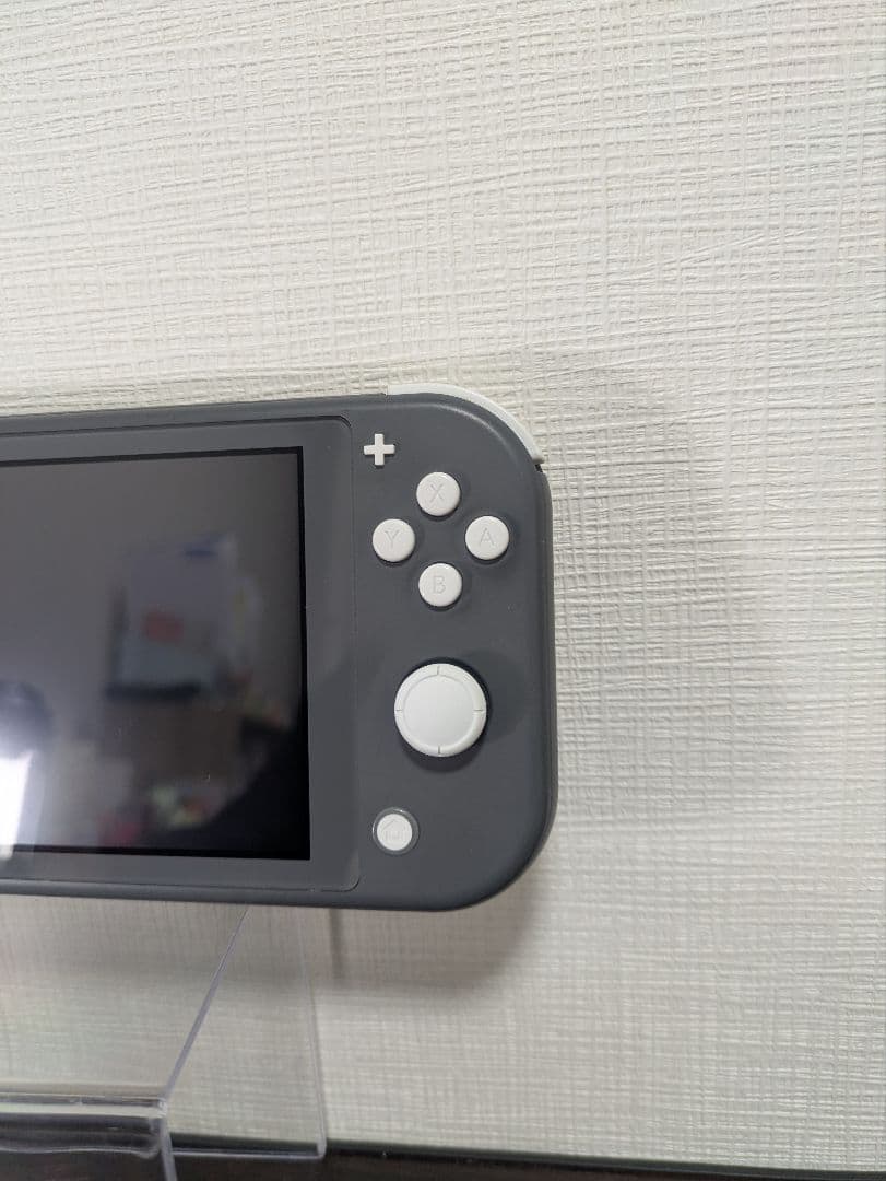 【極美品】Nintendo Switch Lite グレー 本体　純正　充電器付