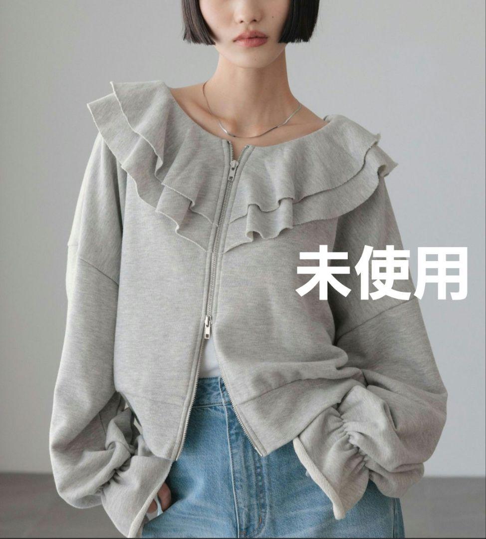 未使用 ローリーズファーム フリルＺＩＰウラケ グレー