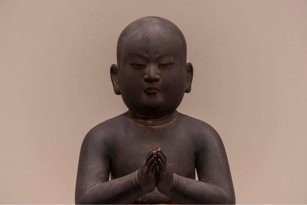 H*i様 前島秀章　太子　木彫　仏像