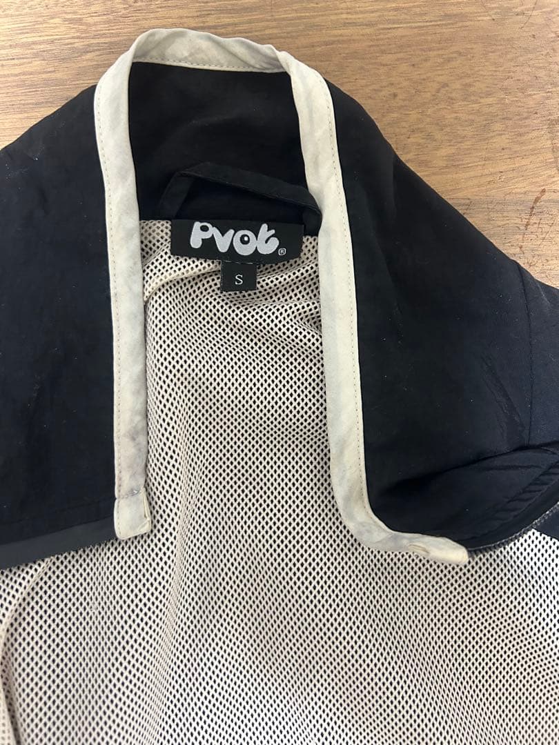 PVOT ナイロン セットアップ ブラック Sサイズ ジャケット パンツ