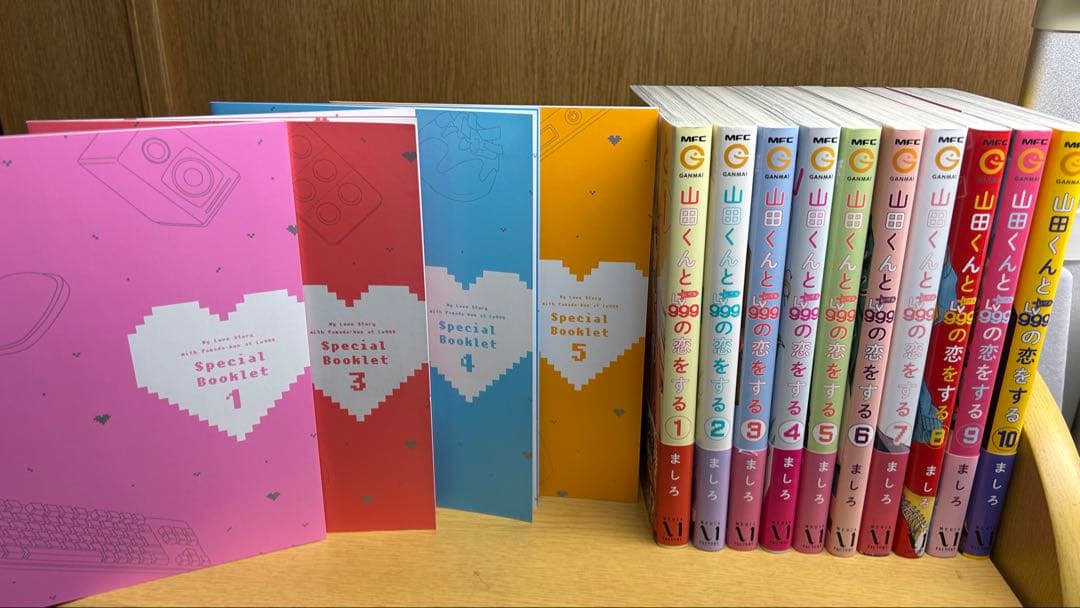 【希少】【特典小冊子4冊付】 山田くんとLv999の恋をする1〜10巻 全巻