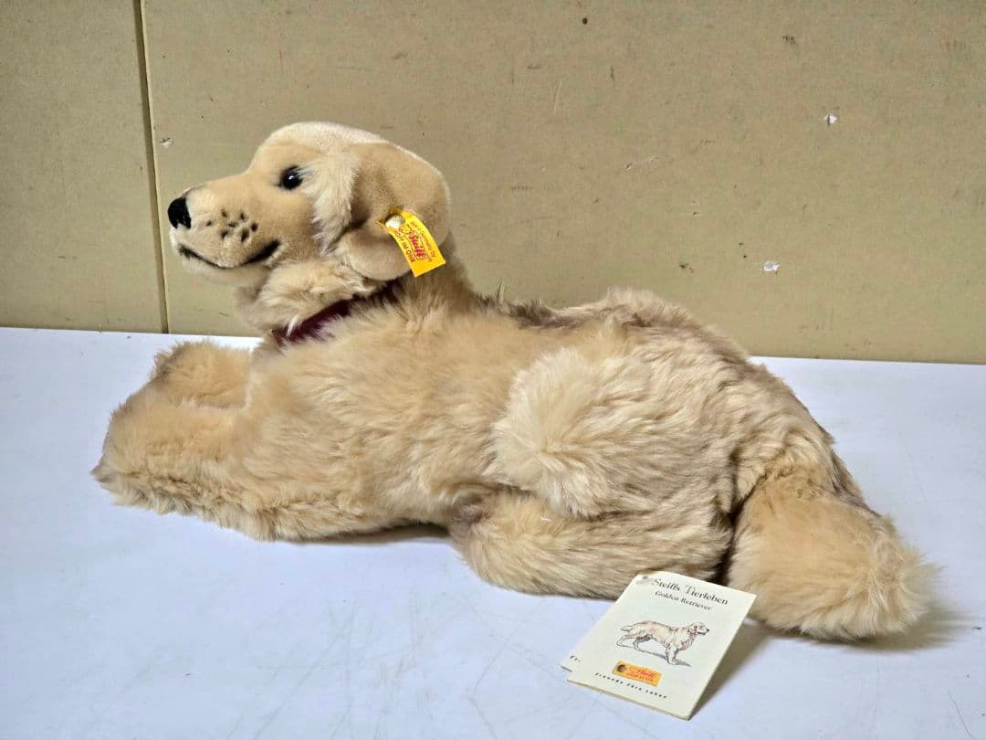 14 Steiff シュタイフ ゴールデンレトリバー　Hektor 犬
