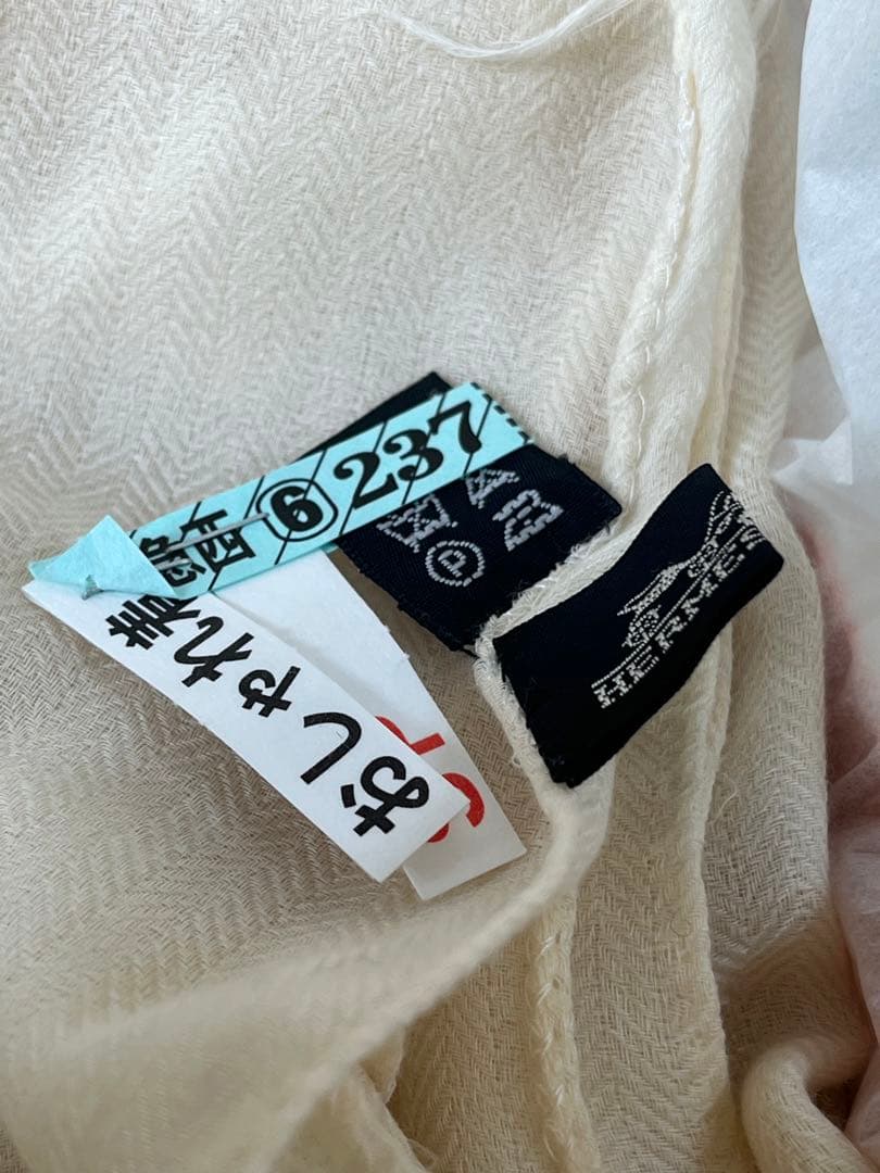 クリーニング済み　HERMES スカーフ　大判　ストール　マフラー