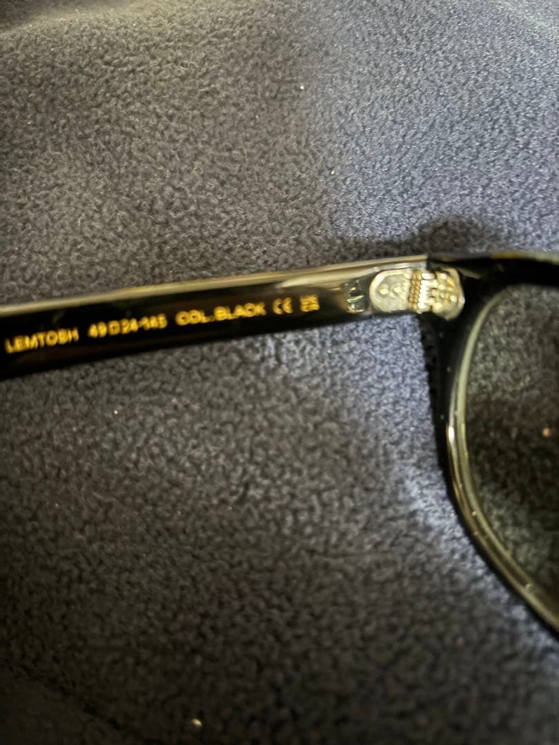 MOSCOT LEMTOSH black 49サイズ 鼻パッド