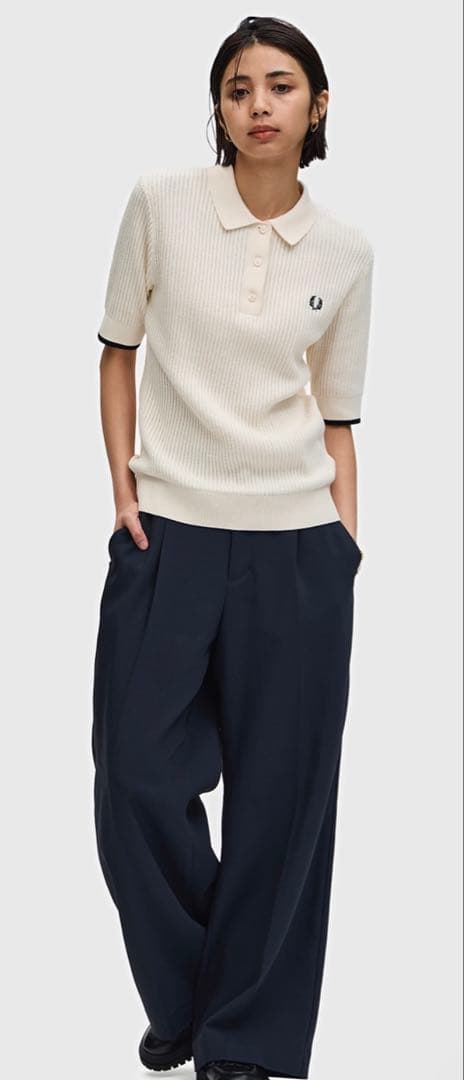 ⭐︎お値下げ中【新品未使用タグ付き】FRED PERRY ニットポロシャツ