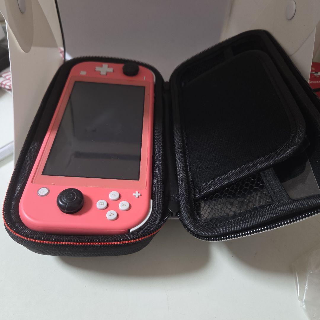 Nintendo Switch Lite ピンク 本体と充電器付き