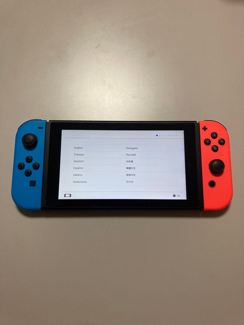 Nintendo switchバッテリー強化版美品