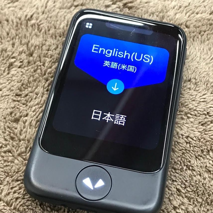 POCKETALK S ポケトーク ブラック 翻訳機 本体のみ
