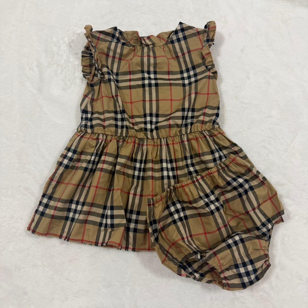 未使用　BURBERRY ベビー ワンピース　パンツ　セットアップ86cm