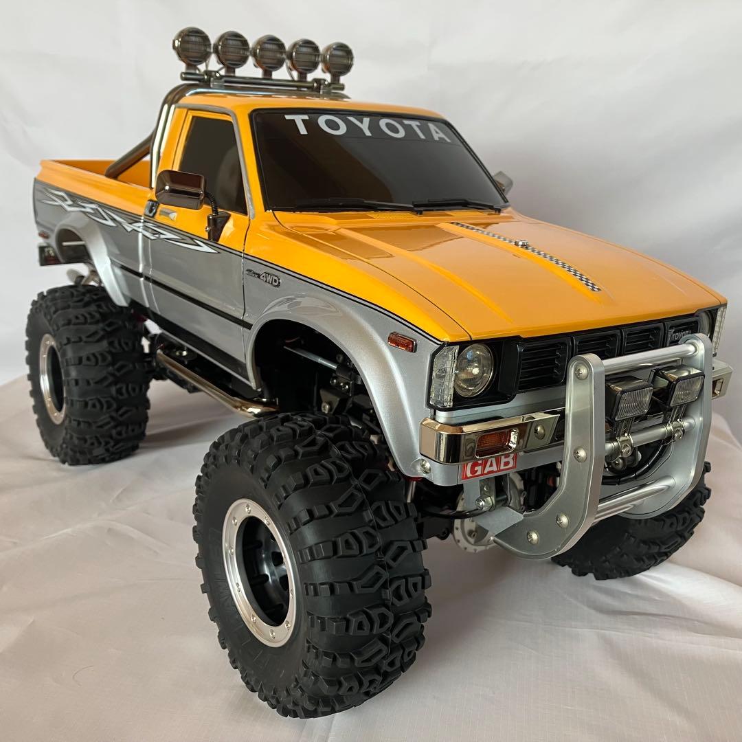 最終価格 タミヤ1/10 ハイラックスハイリフト 4WSフルオペ フルセット