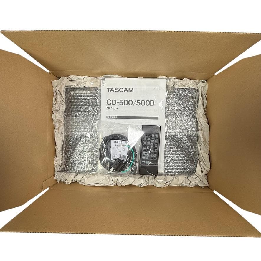 ◆優良動作品◆TASCAM CDプレーヤー 業務用1U CD-500B