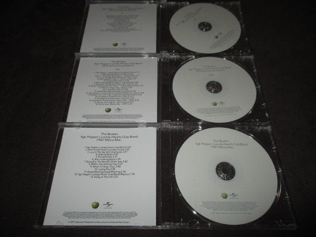 beatles sgt. pepper's .. abbey road 送料込