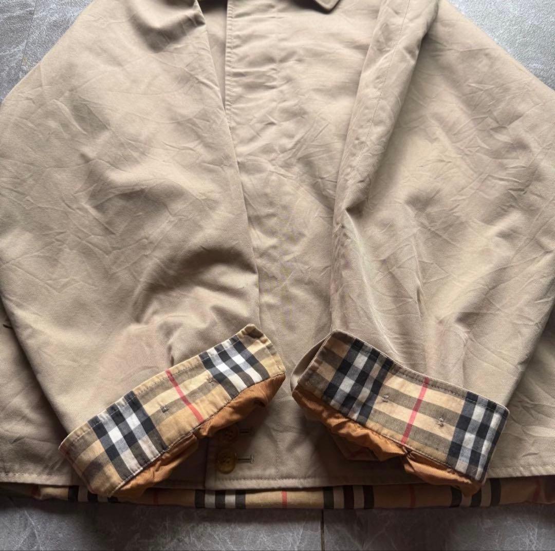 80s Burberry バーバリー スウィングトップ 英国製　Vintage