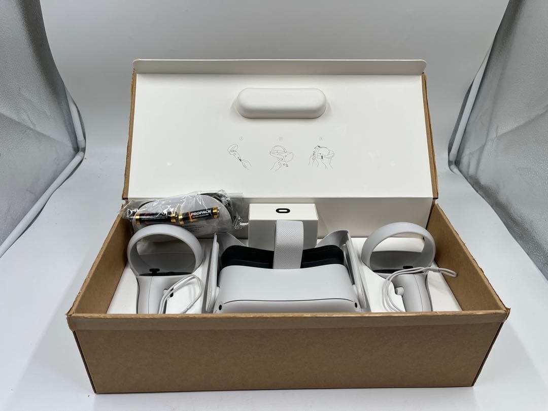  Quest 2 フルセット 箱付き 美品 VRヘッドセット