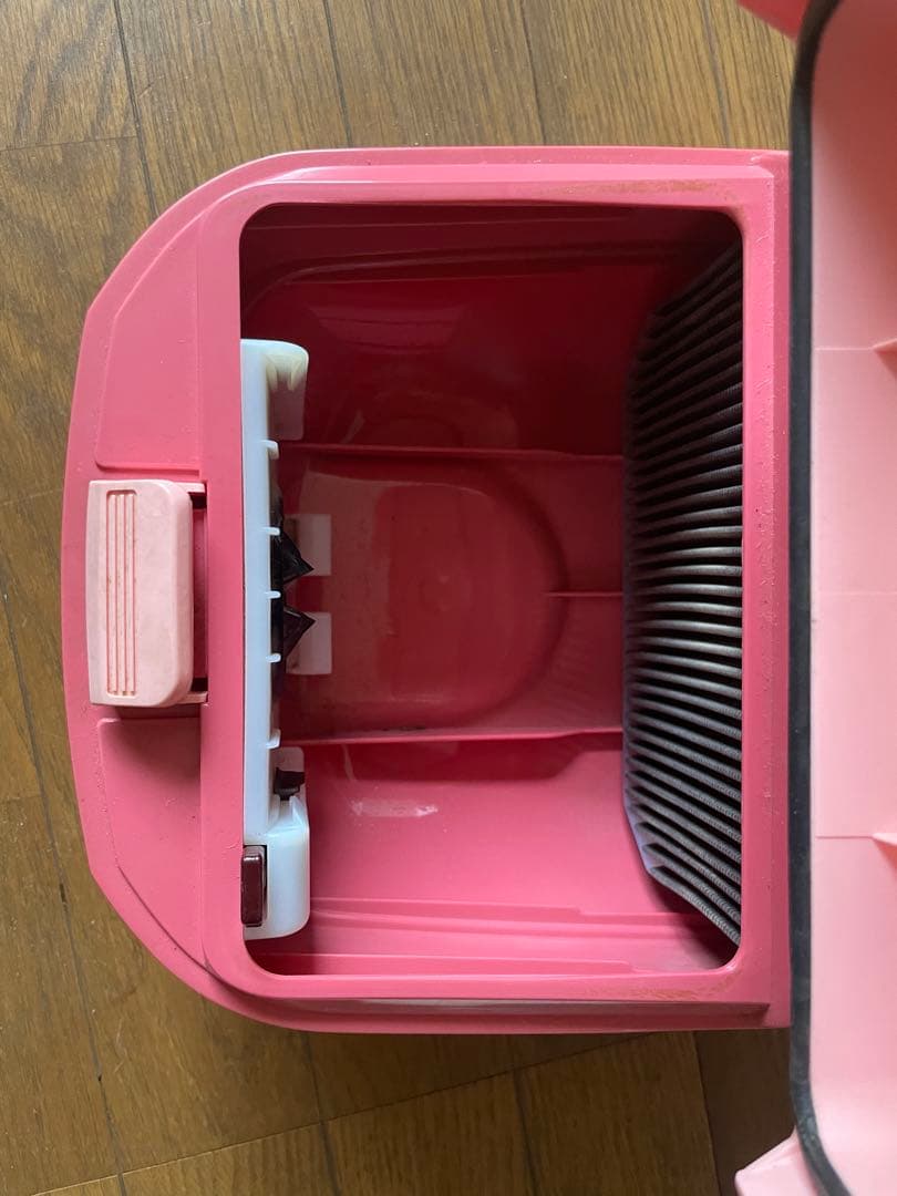 昭和レトロTOSHIBA VC-C10 ピンク掃除機 150W