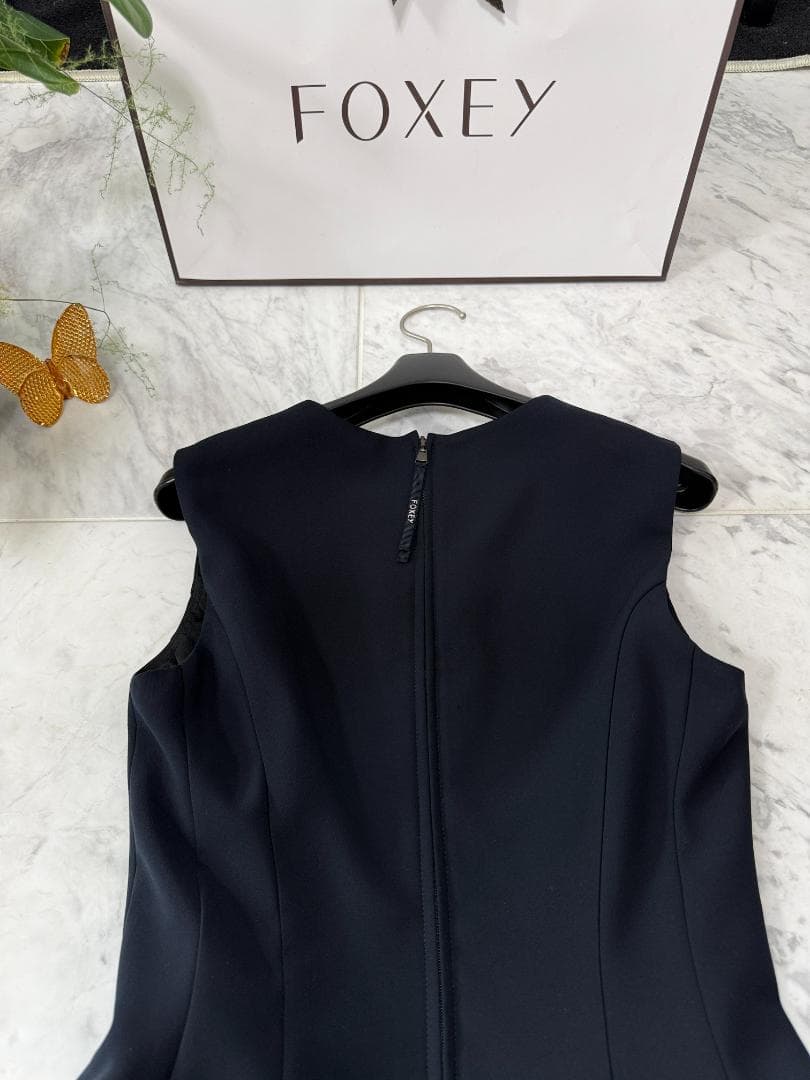 ゆきえ★22年掲載商品★FOXEYフォクシー リンナドレス ワンピース38