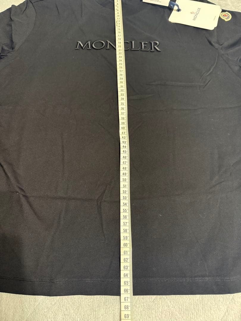 モンクレール　MONCLER モンクレ　Tシャツ　黒　ブラック　トップス　半袖