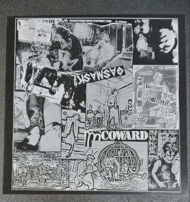 coward/gasmask split LP クラストウォー盤